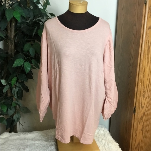 SONOMA 1XT Goods For Life Plus slubbed cotton bell sleeve with elastic c… - Picture 1 of 11